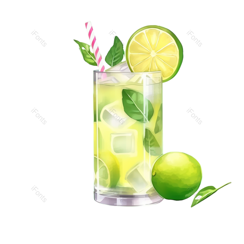 元素图片,清新元素,夏天PNG,插画免抠素材